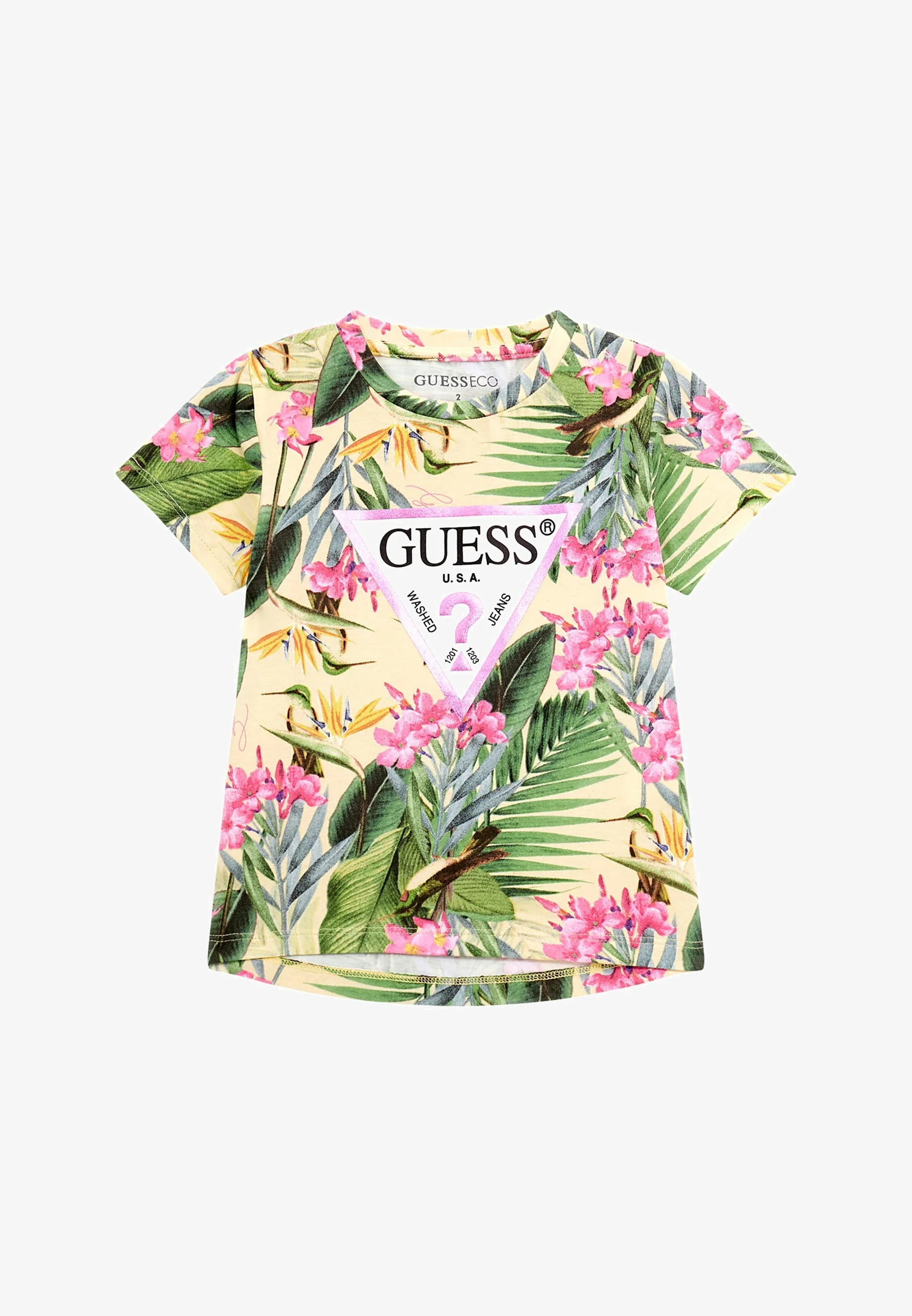 Guess STRETCH ALL-OVER - Camiseta con estampado