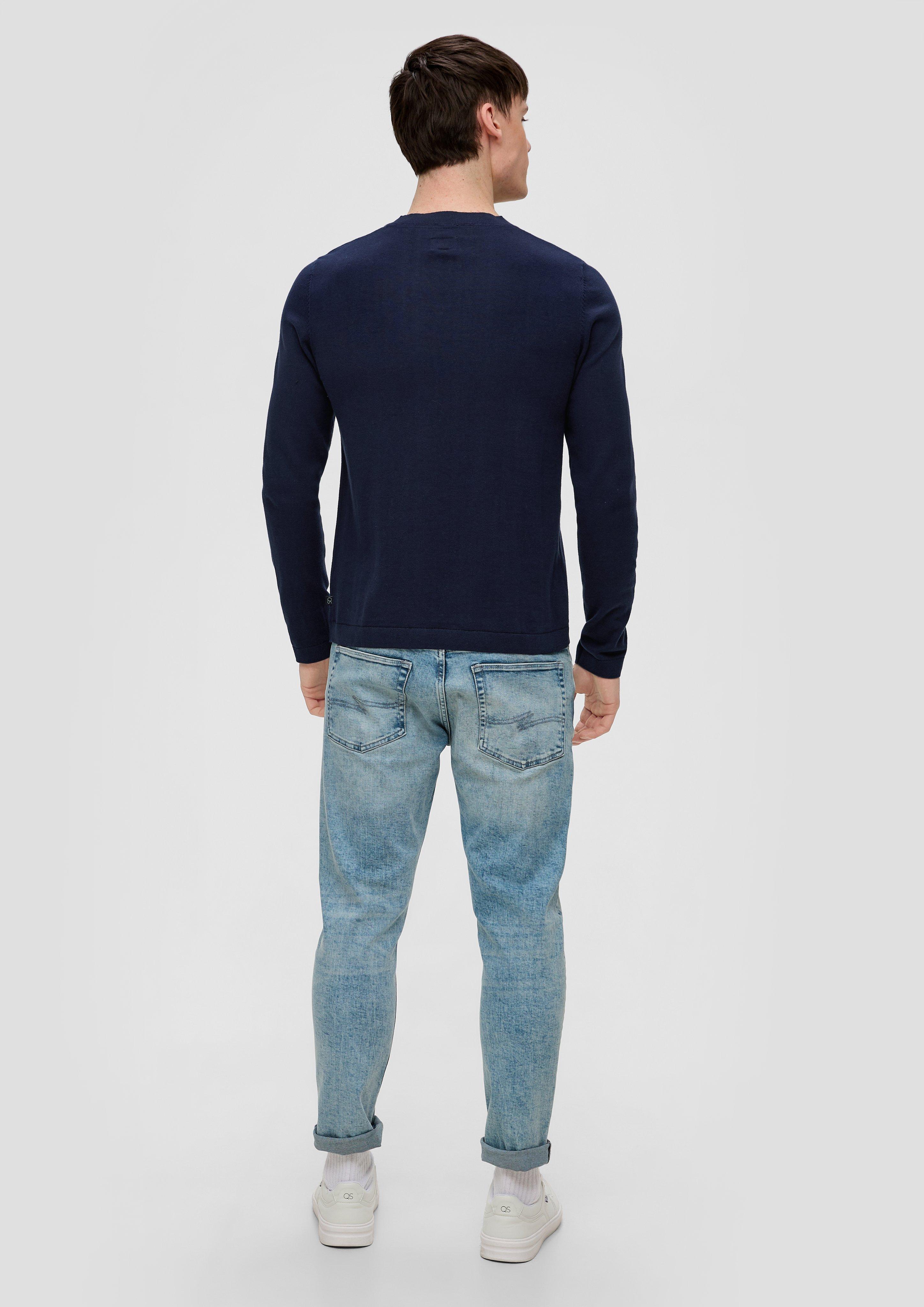Strickpullover mit Crewneck  2141220-5884