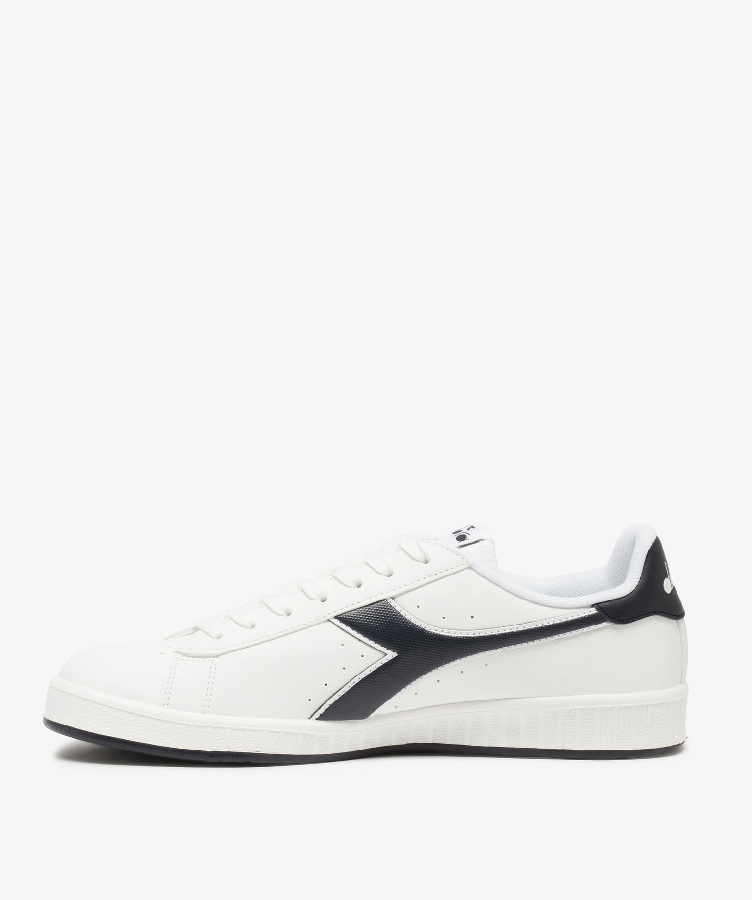 Baskets homme bicolores à lacets – Diadora Game blanc | GEMO