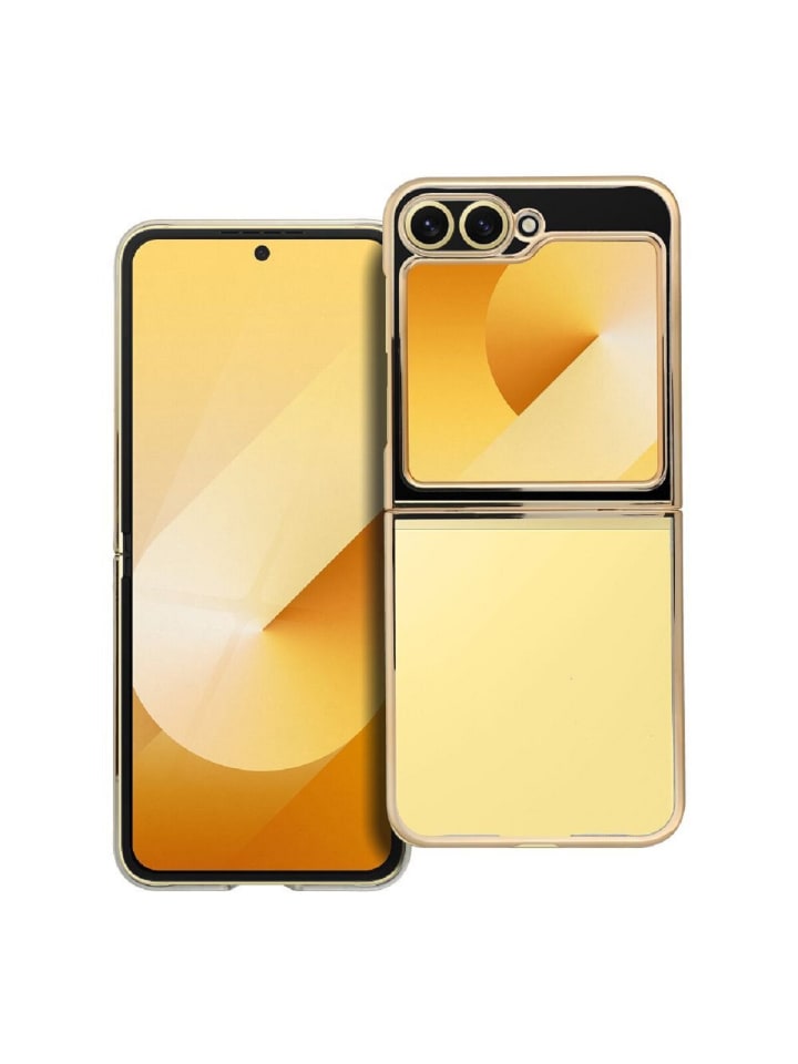 COFI 1453 Handyhülle Schlankes Design, starker Schutz Samsung Galaxy Z Flip 6 5G in Gold günstig kaufen