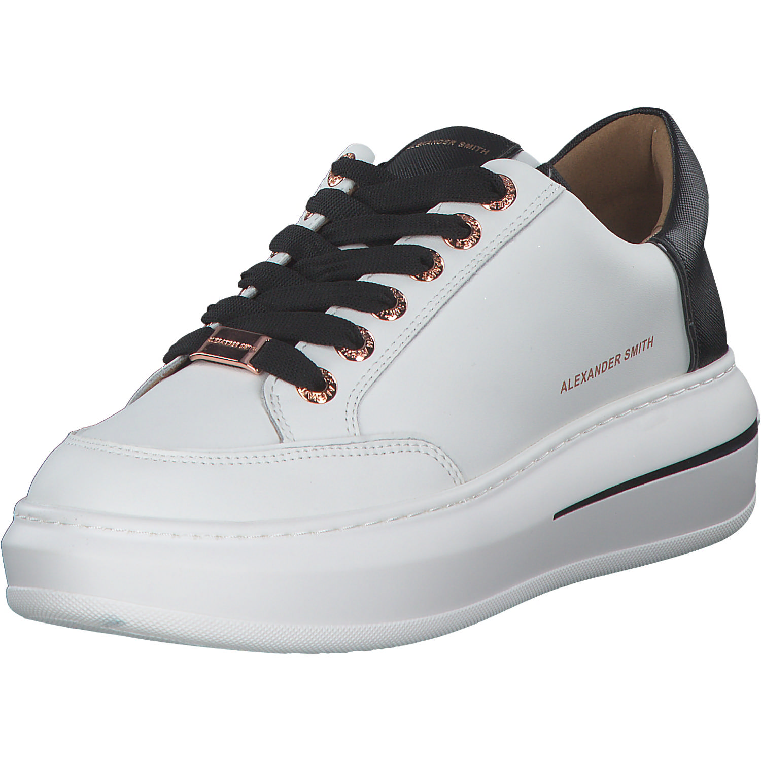 Alexander Smith WBK Lancaster AY R1D, Schnürschuhe, Damen, Weiß