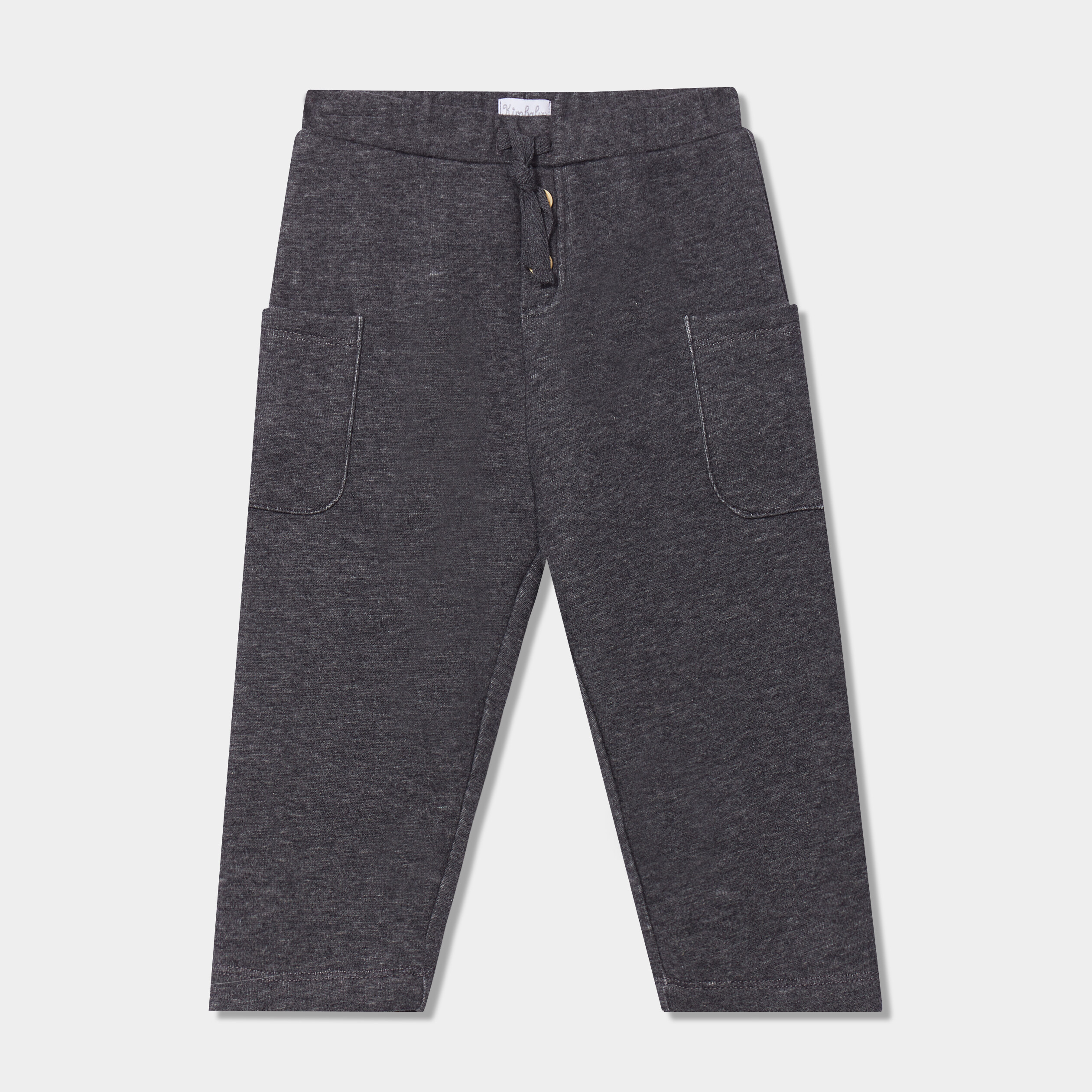 Pantalon de jogging loose gris foncé bébé garçon | La Halle