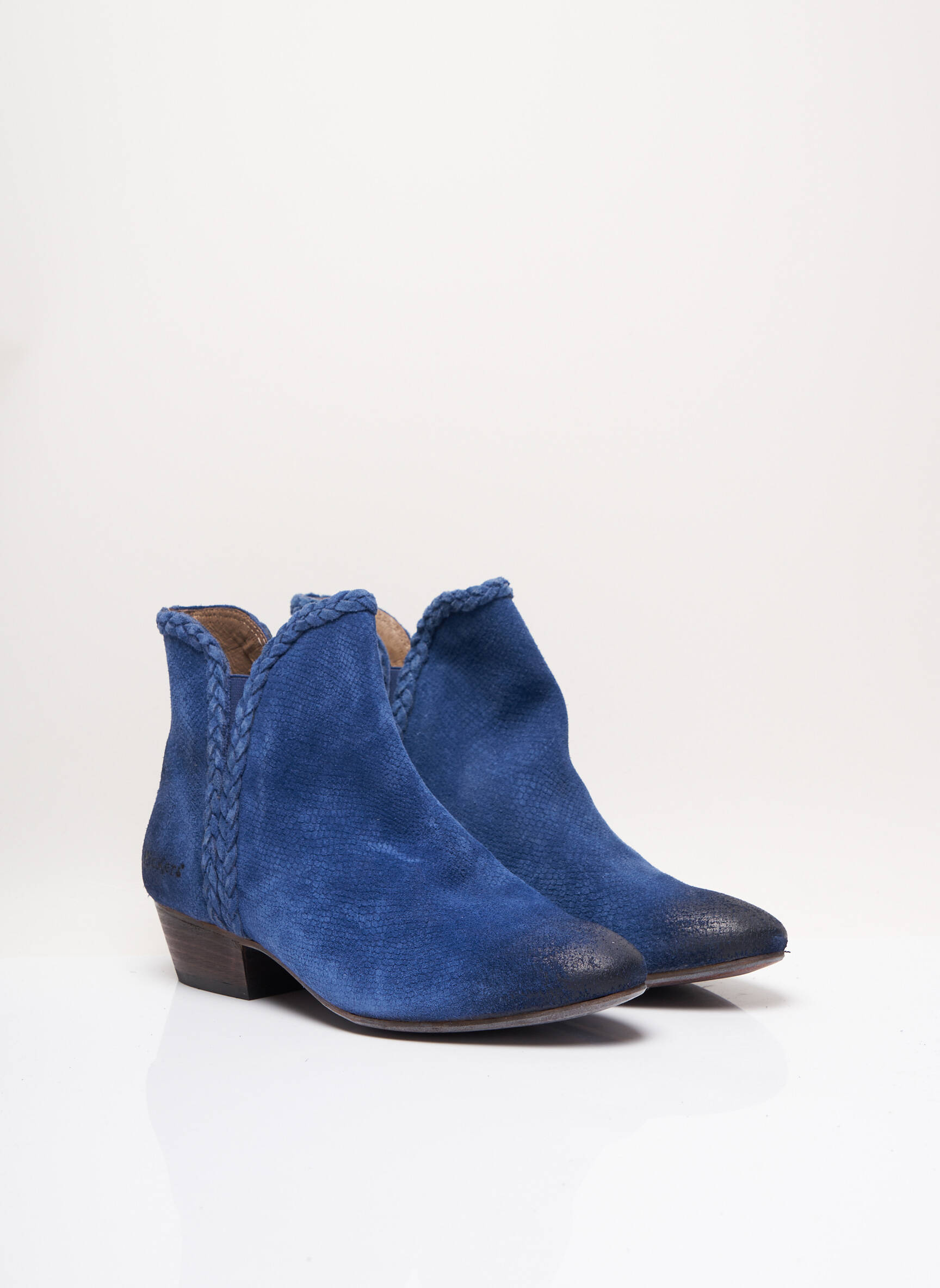 Kickers Bottines Femme couleur bleu