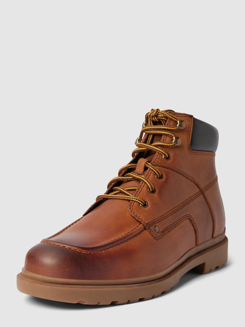 Schnürboots mit Schnürverschluss Modell 'ANDALO' in camel