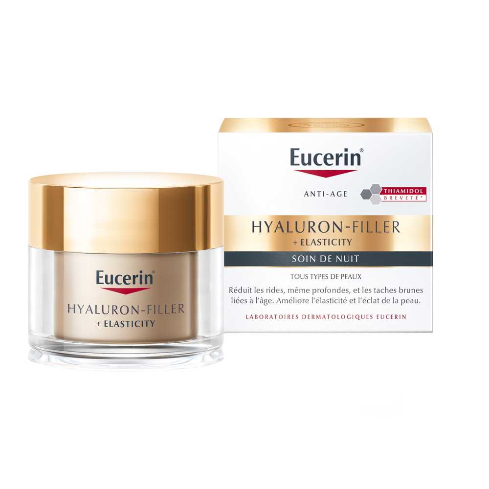 eucerin EUCERIN HYALURON-FILLER + ELASTICITY Soin de Nuit 50 ml Soin de Nuit