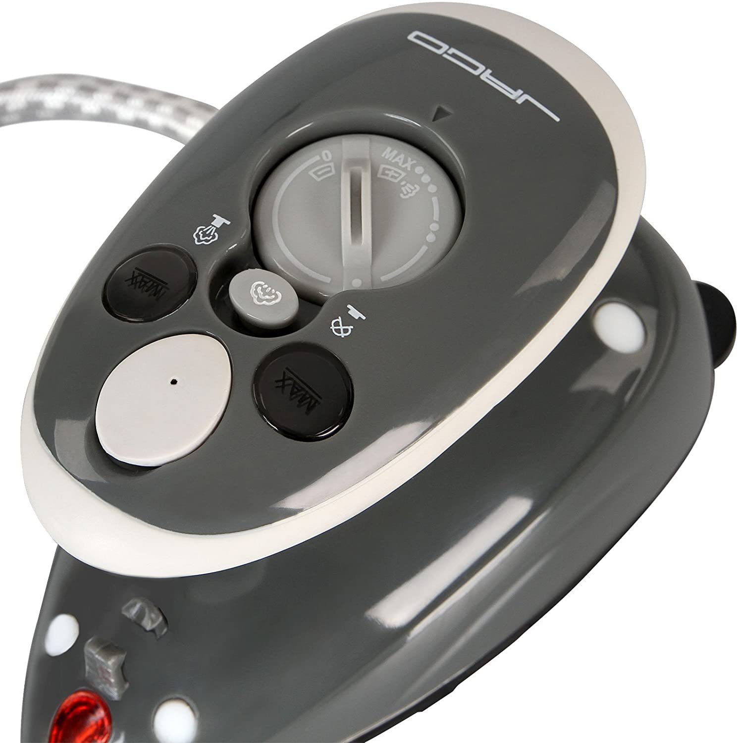 Jago Reisebügeleisen Mini Bügeleisen - 260-420 W, Wassertank 40 ml, 100-240 V