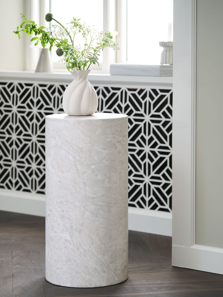LUMBY Pedestal LUMBY Ø30 na cor mármore
