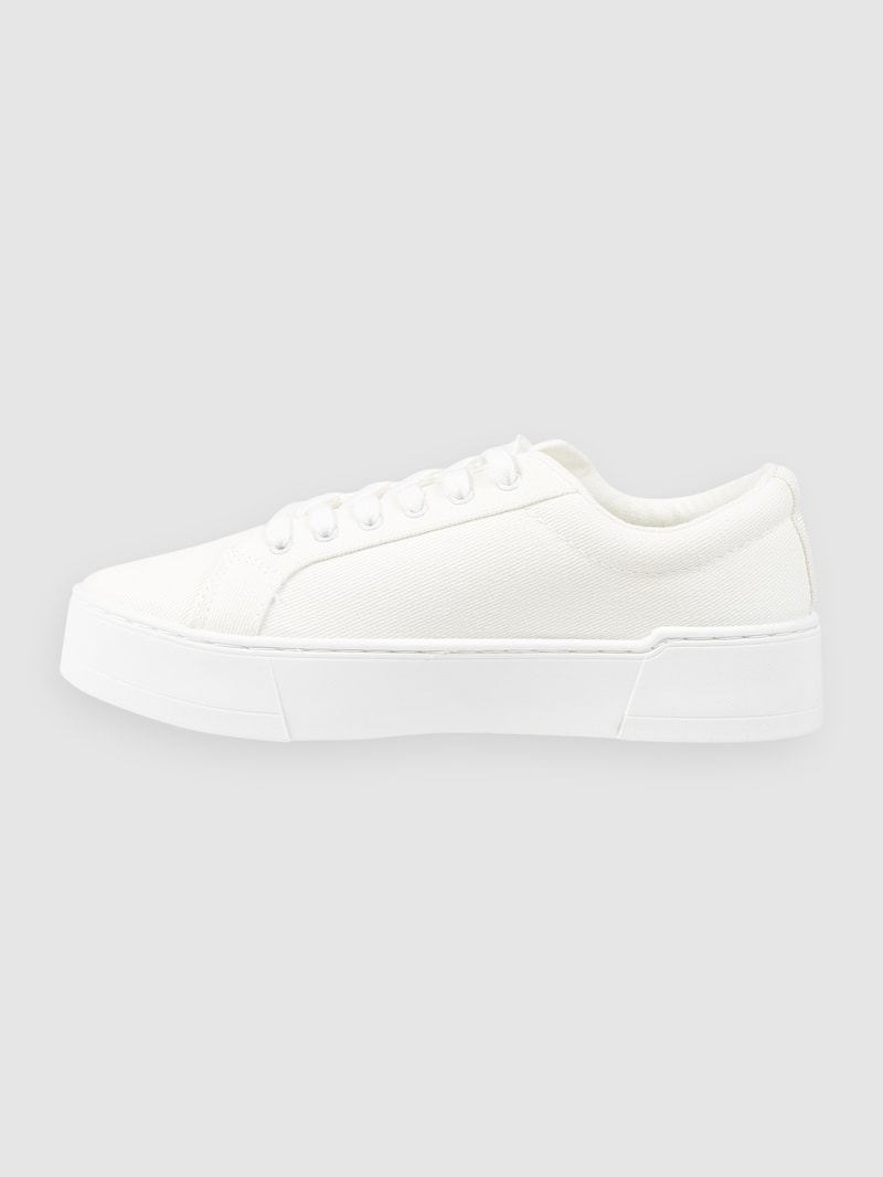 Plateau-Sneaker aus Canvas Modell 'Tijuana' in weiß