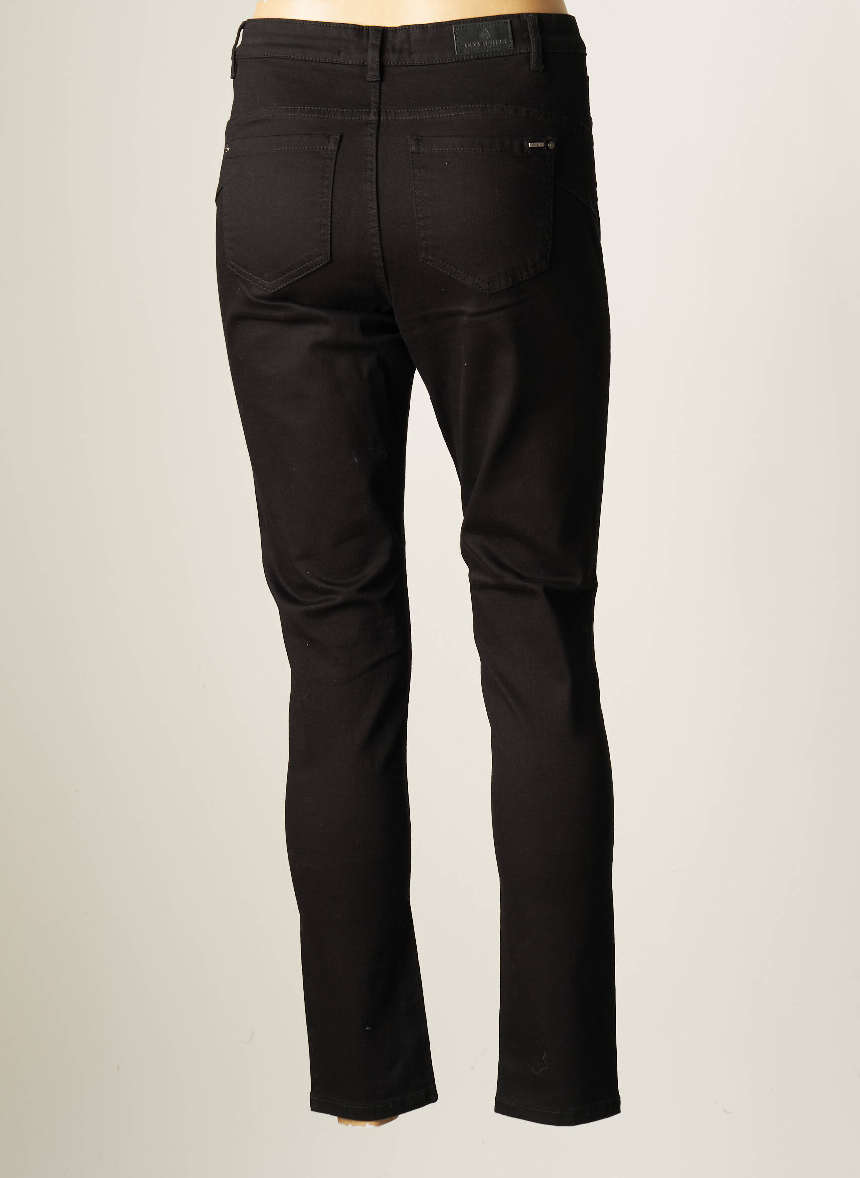 Ikks Jeans Coupe Slim Femme couleur noir