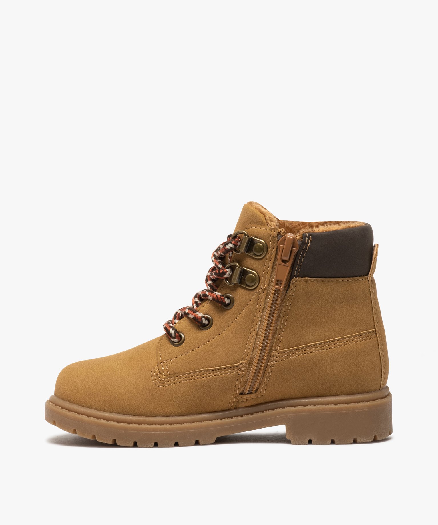 Boots Garçon à col rembourré et semelle crantée | GEMO