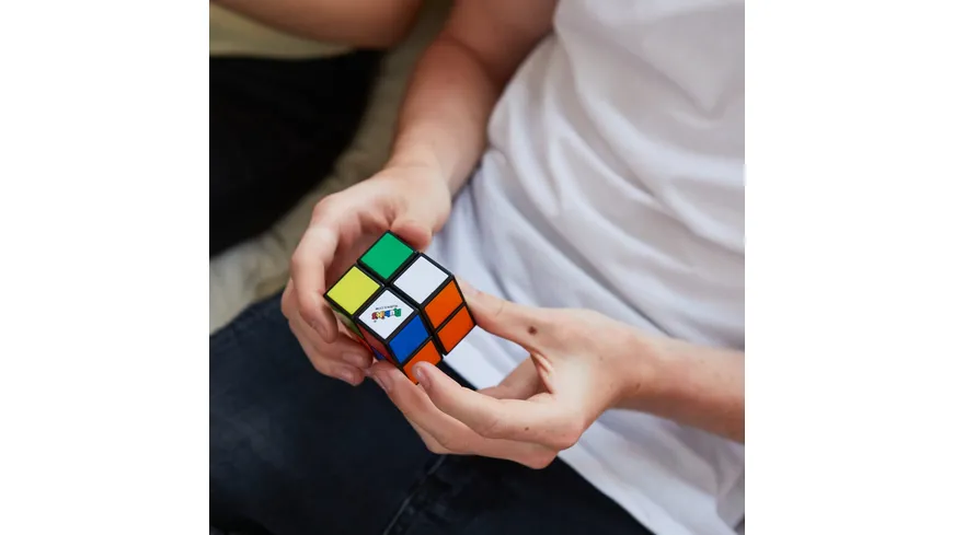 Rubik’s Mini 2x2 Zauberwürfel - der 2x2 Cube für Einsteiger ab 8 Jahren und für unterwegs
