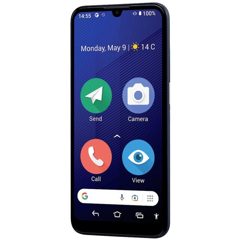 Doro doro 8200 Senioren-Smartphone IP54, mit NFC, SOS Taste, SOS-Funktion D Seniorenhandy (6.1 Zoll, 16 + 2 + 2 MP Kamera)