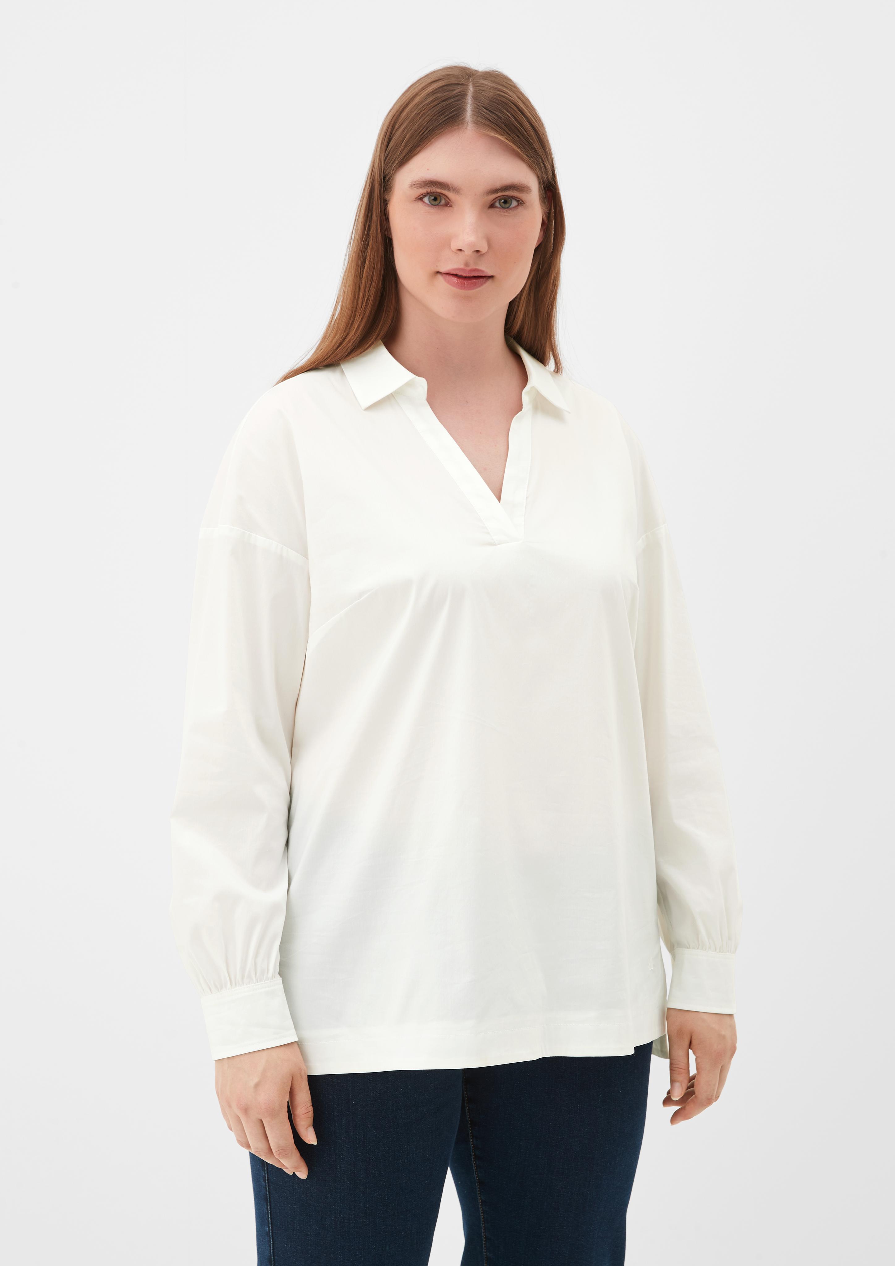Bluse aus Popeline  2121180-0210