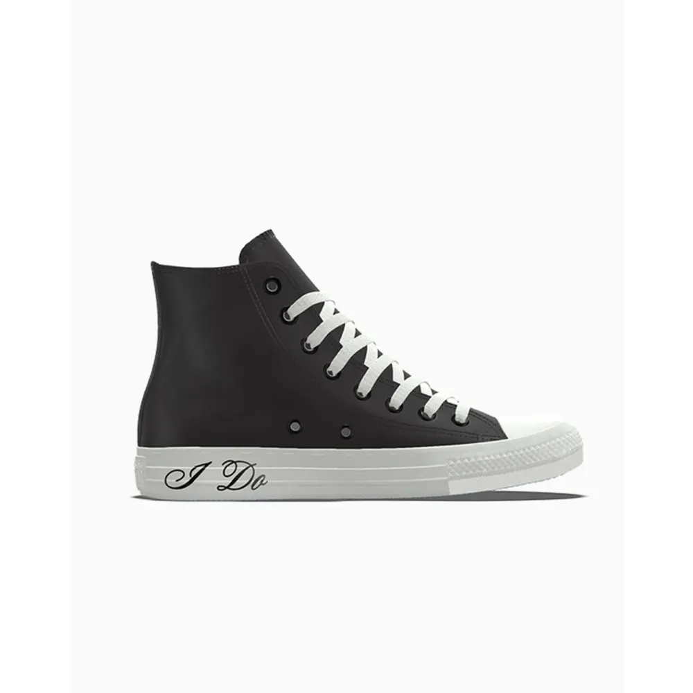 Converse Custom Chuck Taylor All Star Premium Wedding By You A02245CSP24_BLACK_IDO / schwarz