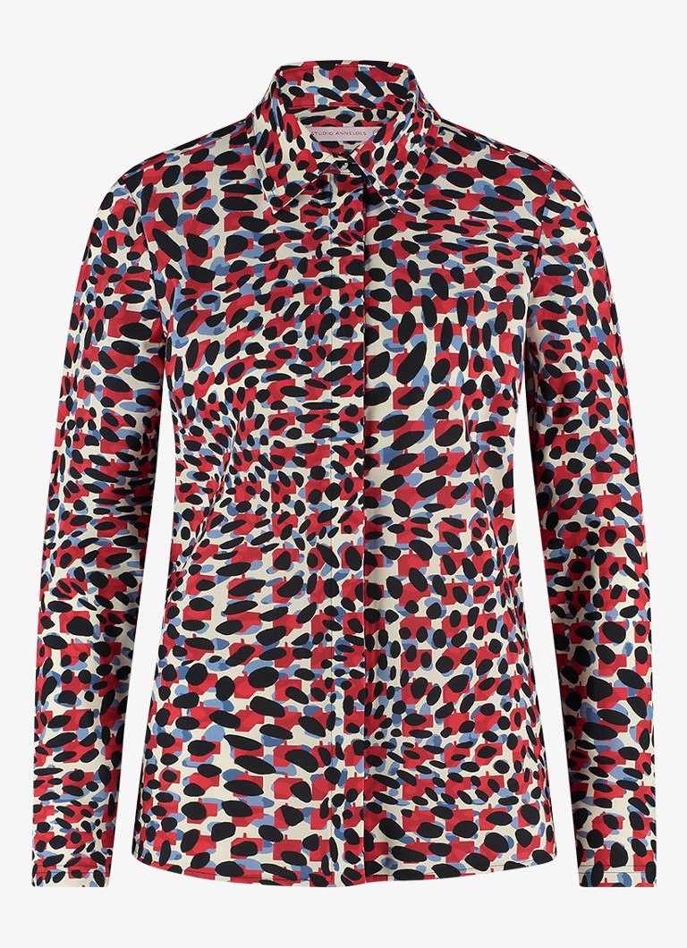 Anneloes Poppy animal print μπλούζα