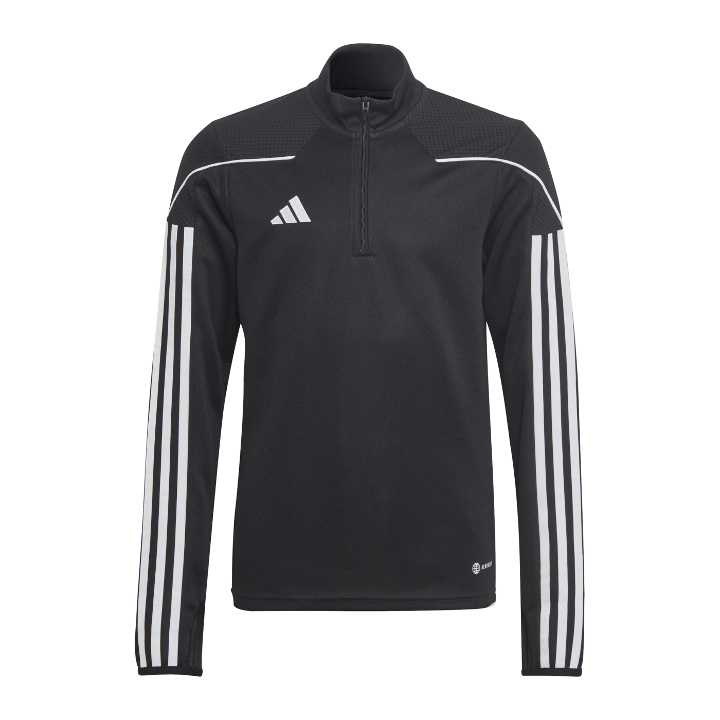 adidas Tiro 23 Track League Halfzip Sweatshirt Kids Schwarz
