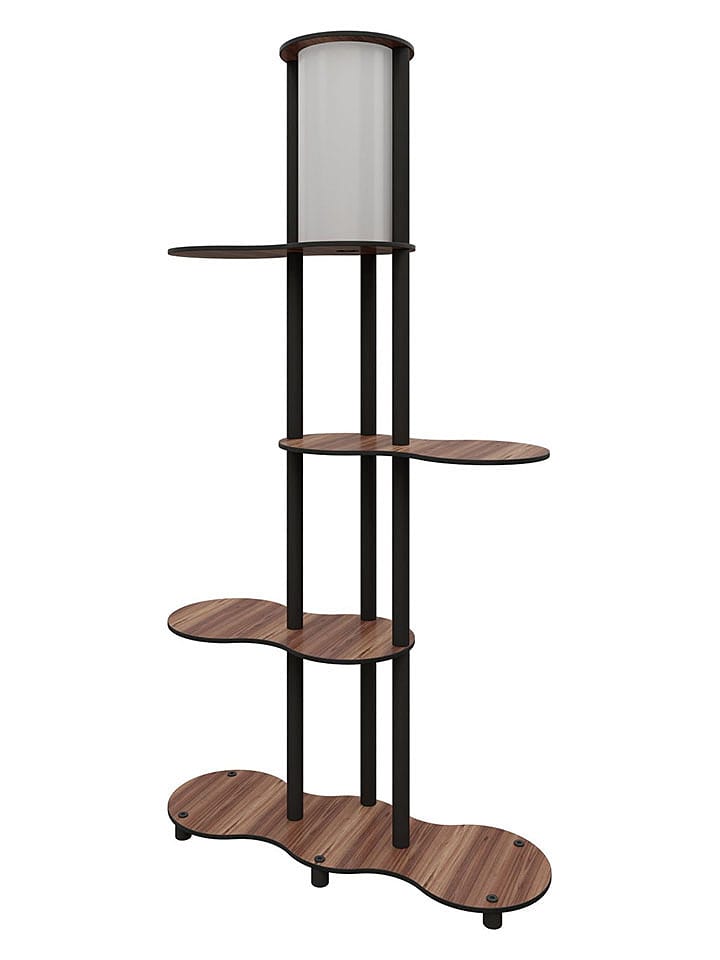 Opviq Standleuchte in Hellbraun/ Schwarz - (H)140 cm günstig kaufen onesize