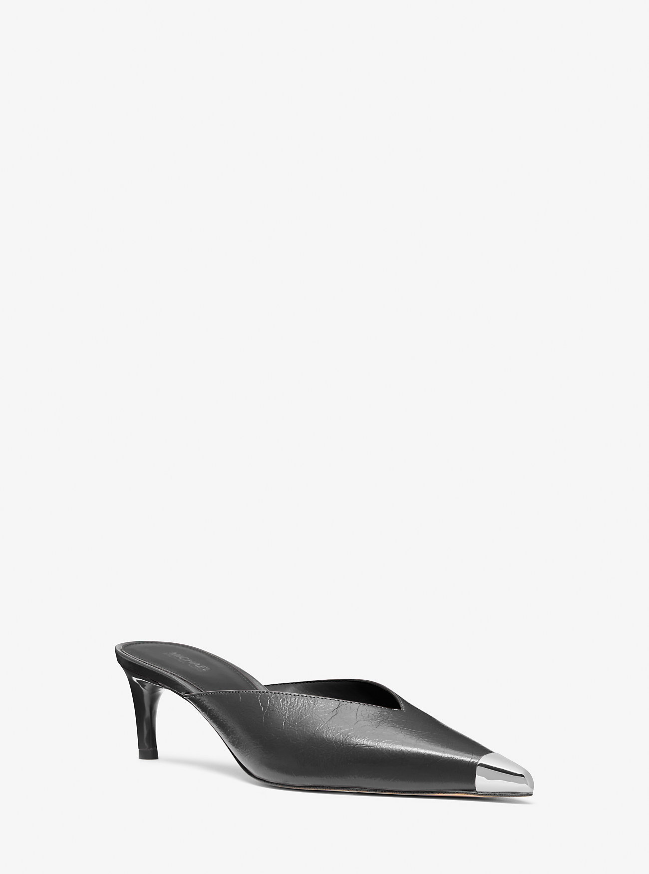 Mule in pelle Kasia - NERO