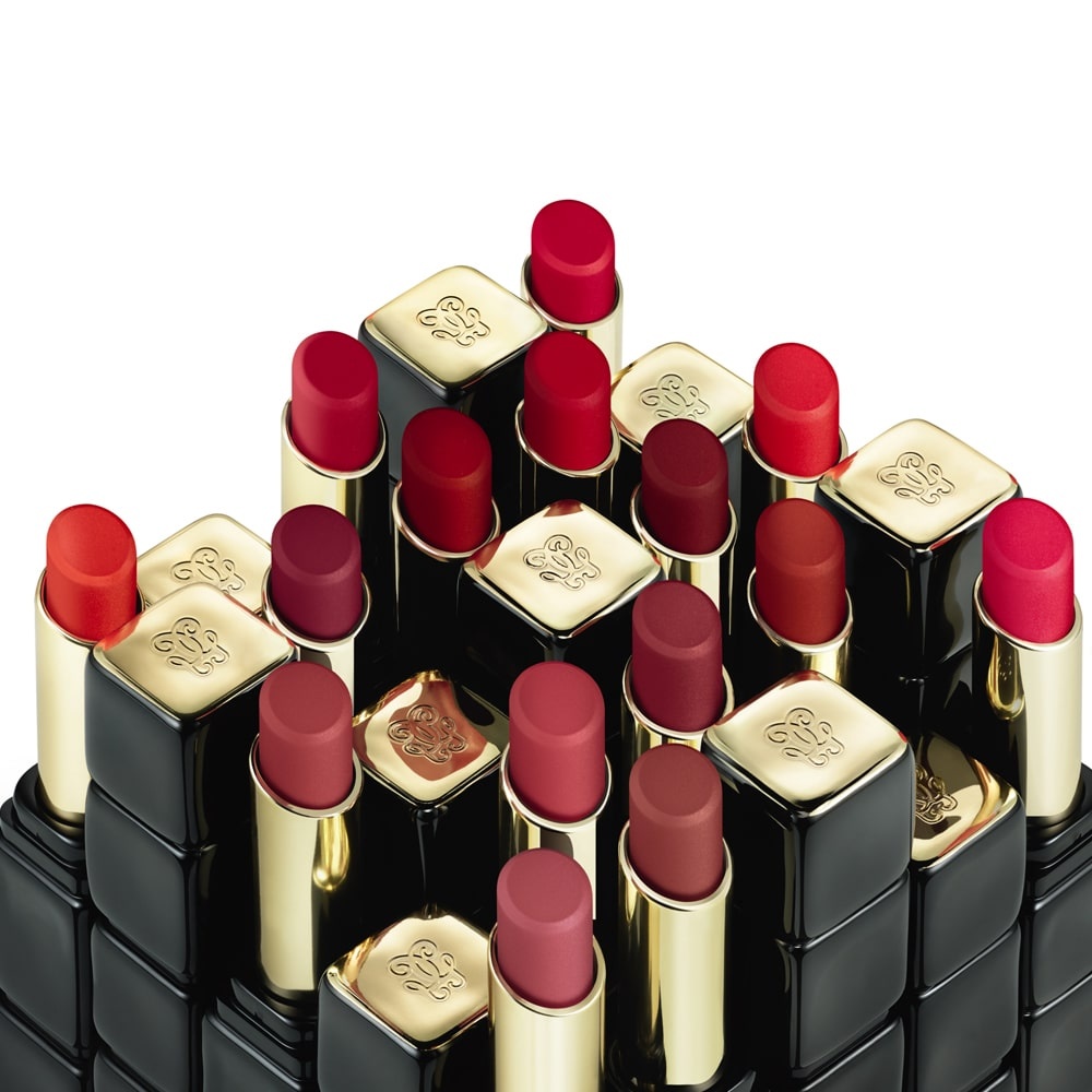 Guerlain KissKiss Tender Matte Rouge à Lèvres Mat lumineux fin et fondant confort 16H