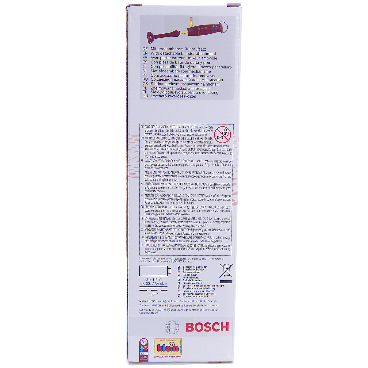 klein BOSCH Stabmixer Küchengerät