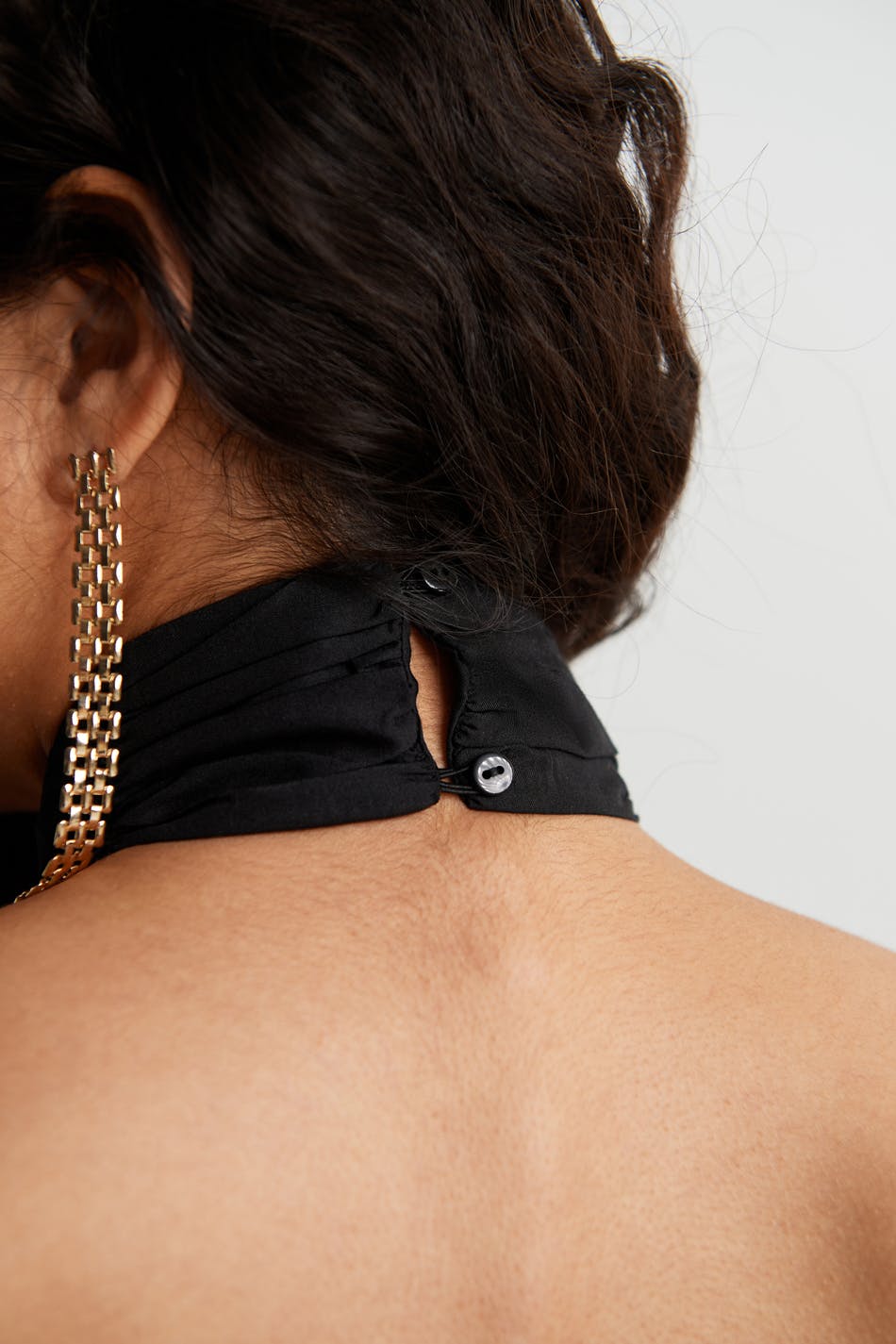 Poplin tie back top