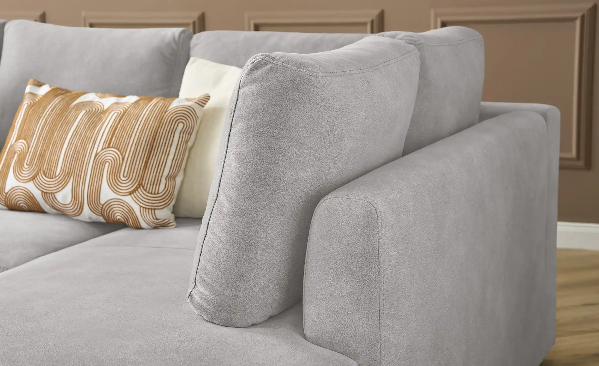 bobb Ecksofa mit pflegeleichtem Bezugsstoff  Lisa de Luxe