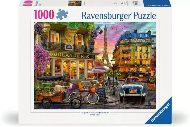 Puzzle 1000 Teile - Paris im Morgenrot