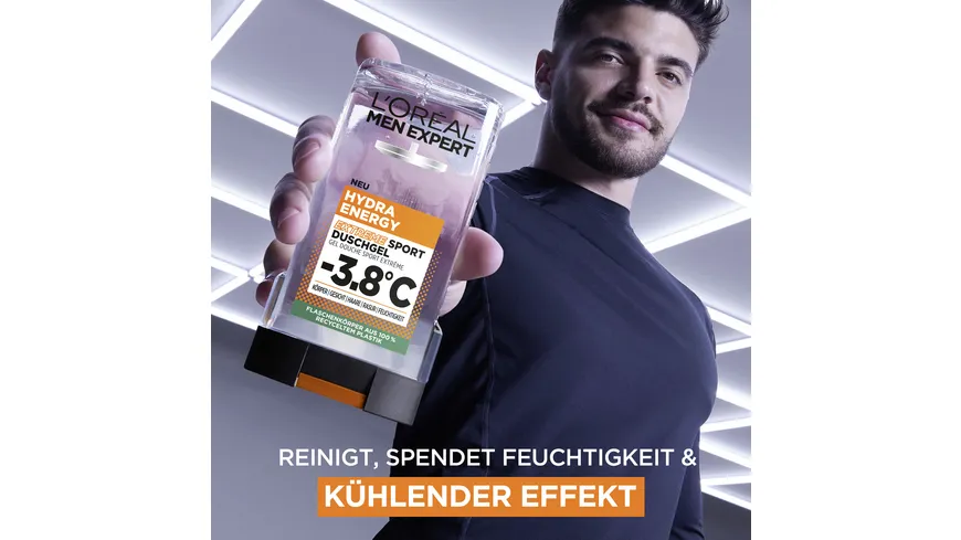 L'Oréal Men Expert Hydra Energy Extreme Sport Durschgel 250 ml