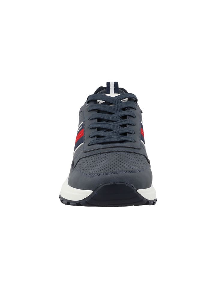 Tom Tailor Sneakers in Dunkelblau/ Weiß/ Rot günstig kaufen