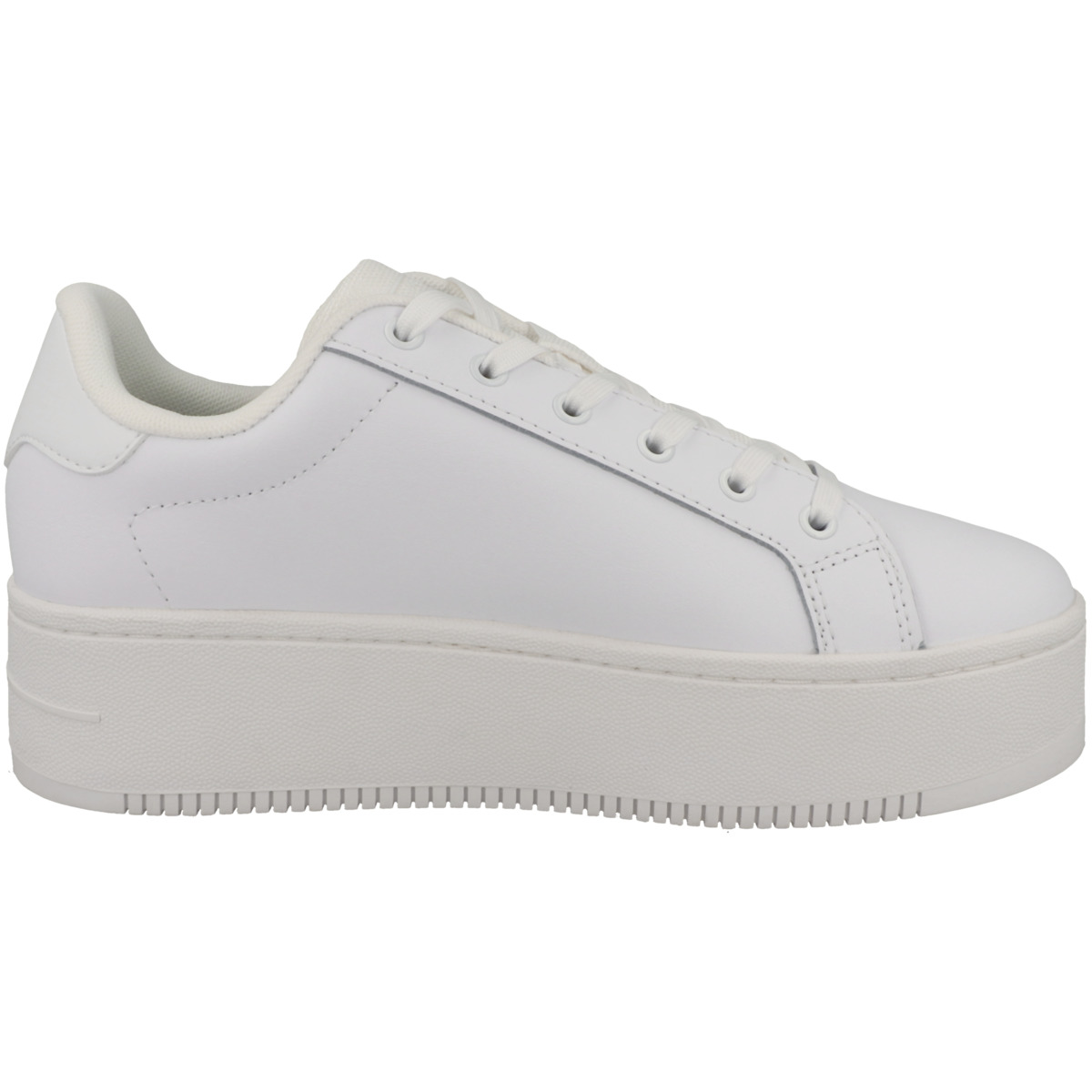Tommy Hilfiger Tommy Jeans Flatform Essential Sneaker Low weiss