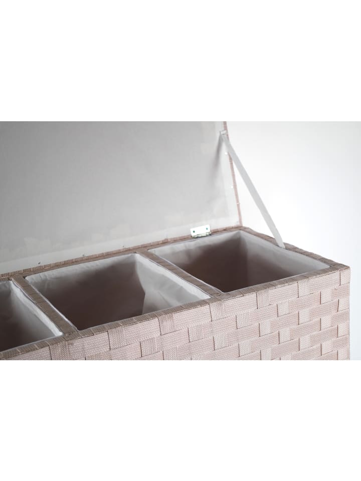 kobolo Wäschesortierer WHITESORT3 in Beige günstig kaufen onesize