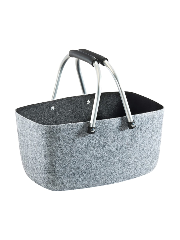 kobolo Einkaufskorb KLAPPBLACK36 in Grau günstig kaufen onesize