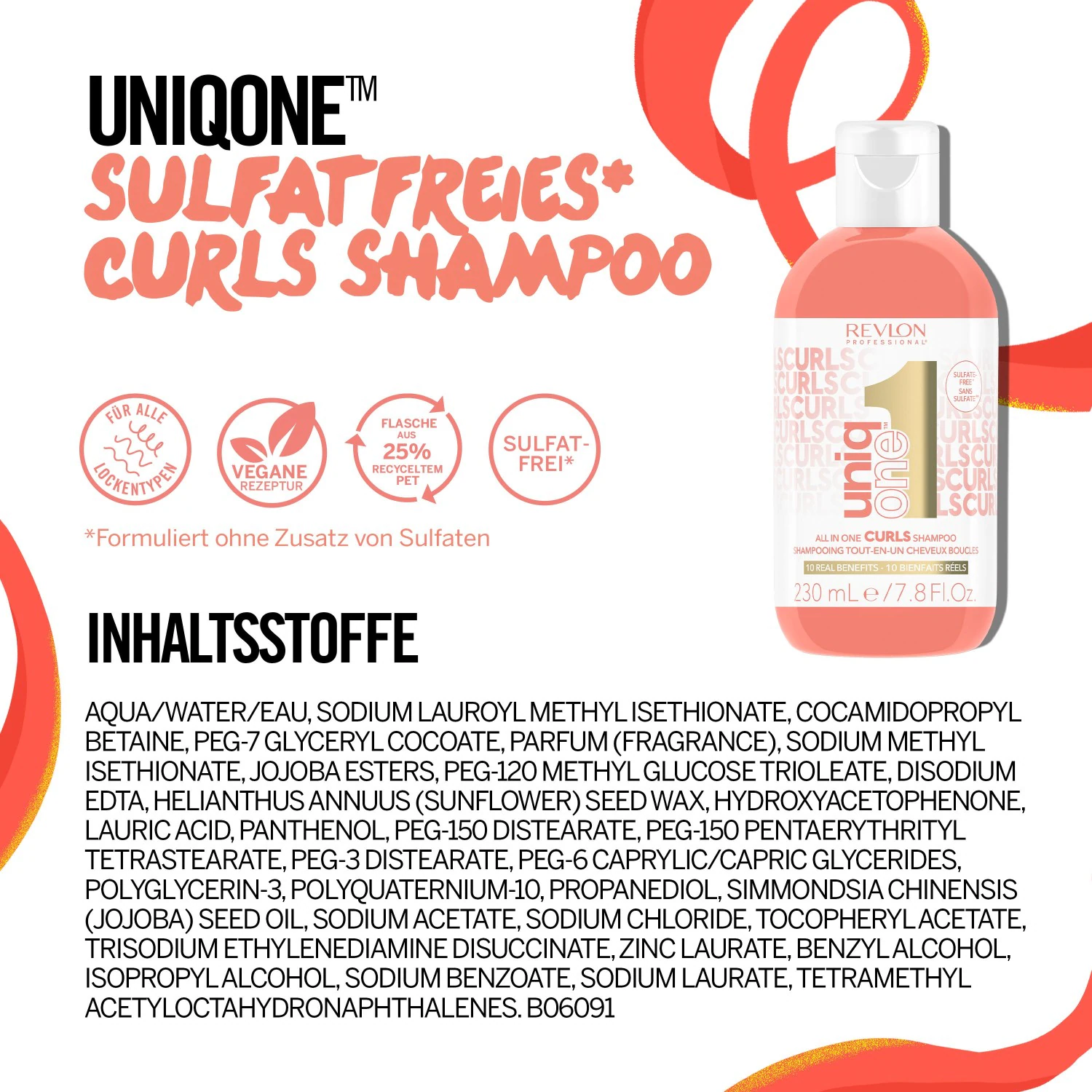 Revlon Professional Curls sampon 10 az 1-ben