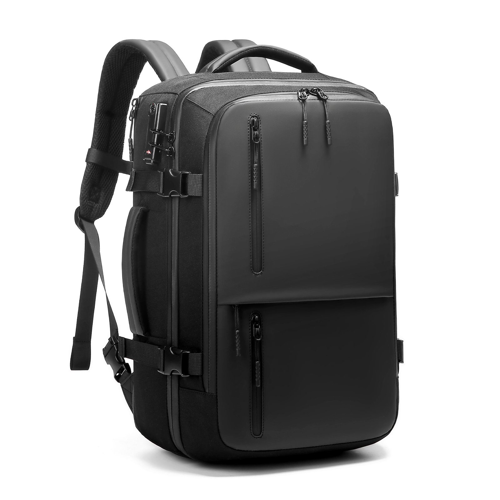 TAN.TOMI Laptoprucksack Laptop Rucksack Herren mit USB-Ladeanschluss Anti-Diebstahl Rucksack, für 17,3