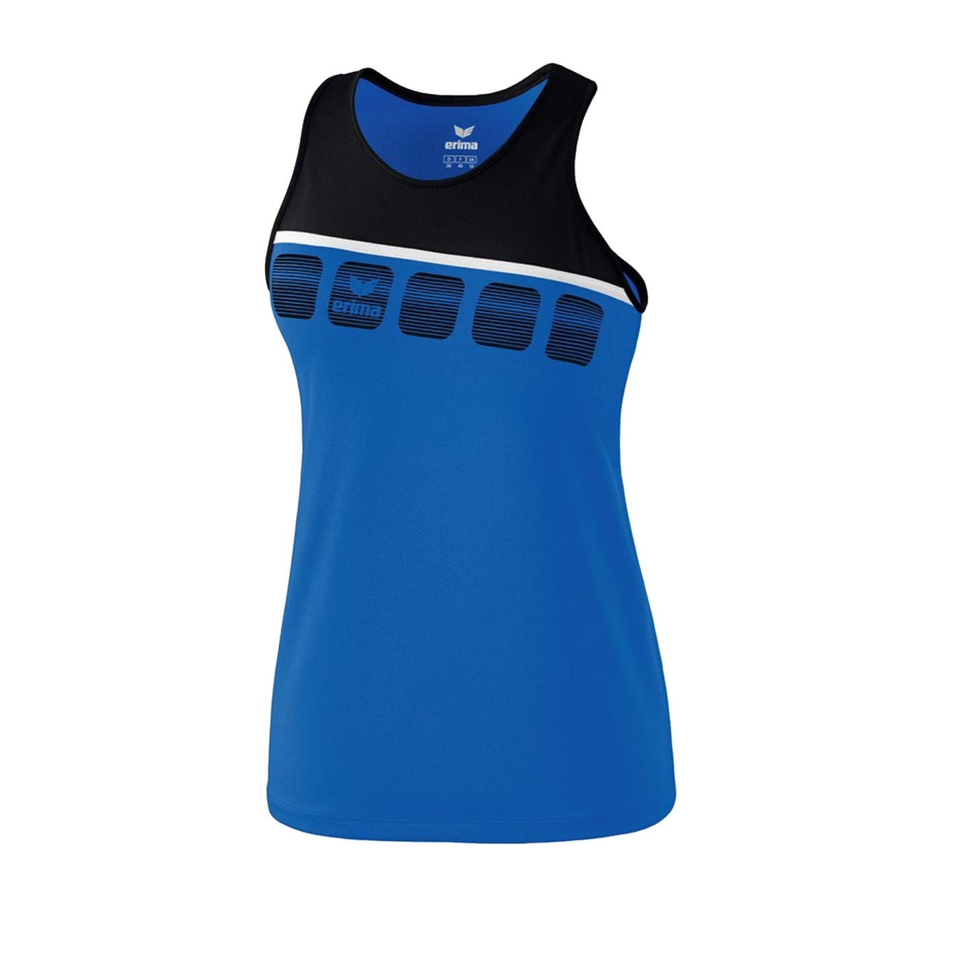Erima 5-C Tanktop Damen Blau Schwarz