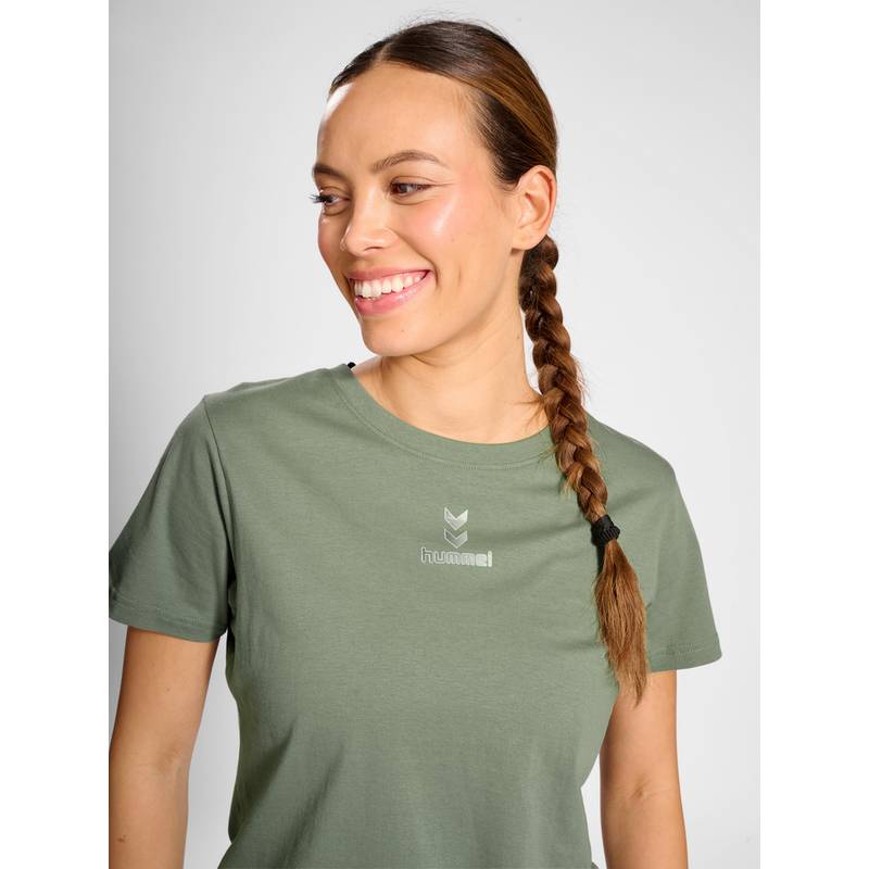 hummel hmlACTIVE CHEVRONS CO TEE S/S WOMAN T-Shirt Damen