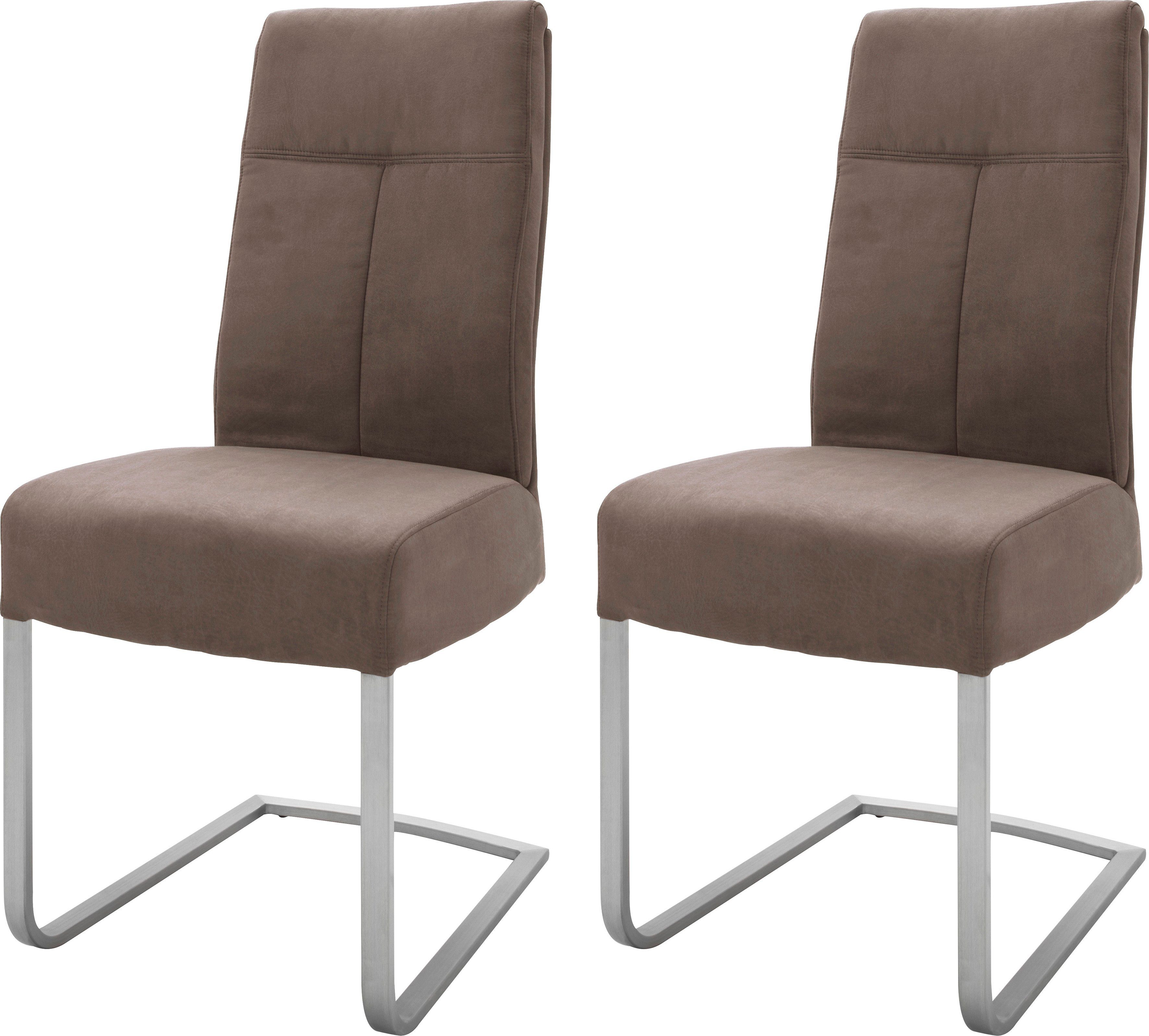 MCA furniture Freischwinger Talena (Set, 2 St), Stuhl belastbar bis 120 Kg