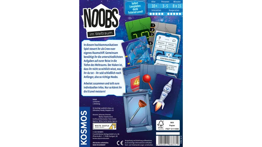 KOSMOS - Noobs im Weltraum