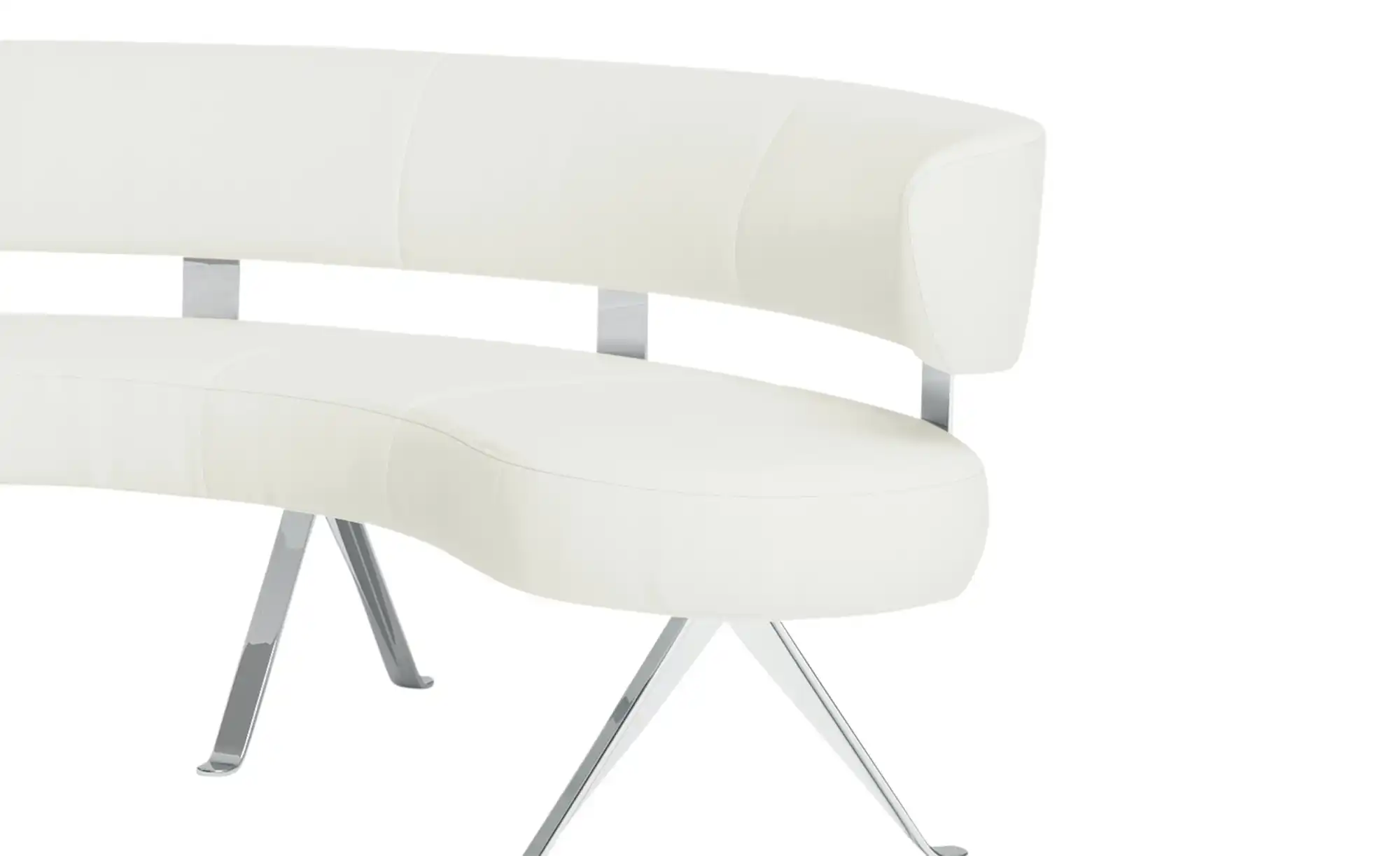 JOOP! Halbrunde Eckbank  Leder Lounge