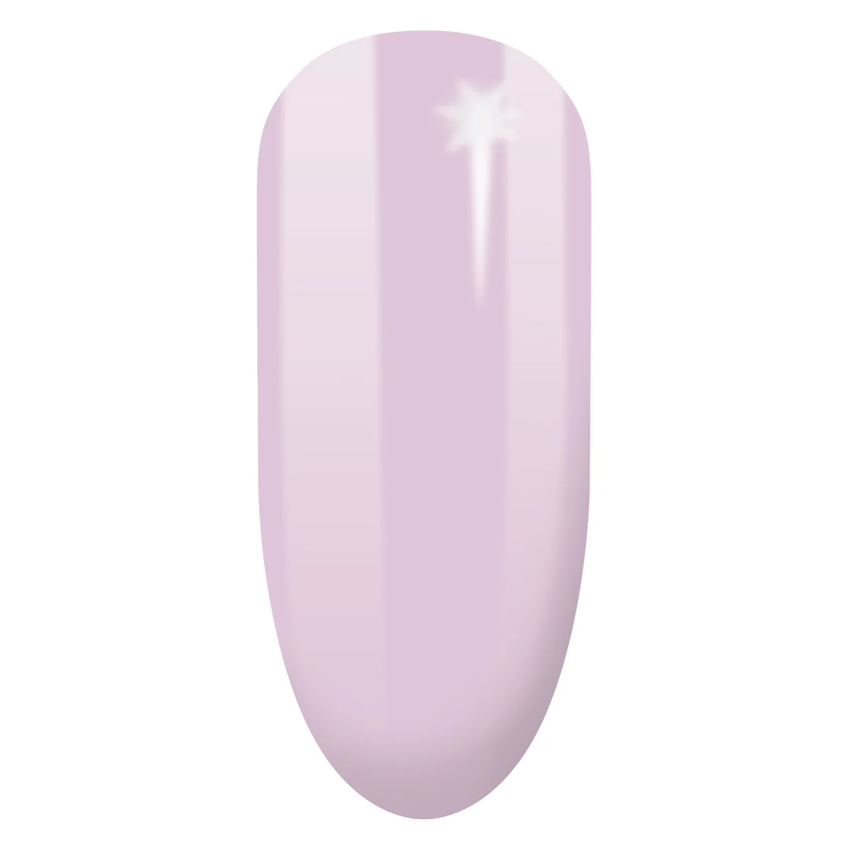 Esmalte de uñas semipermanente con efecto gel y efecto gel, diseño de unicornio.