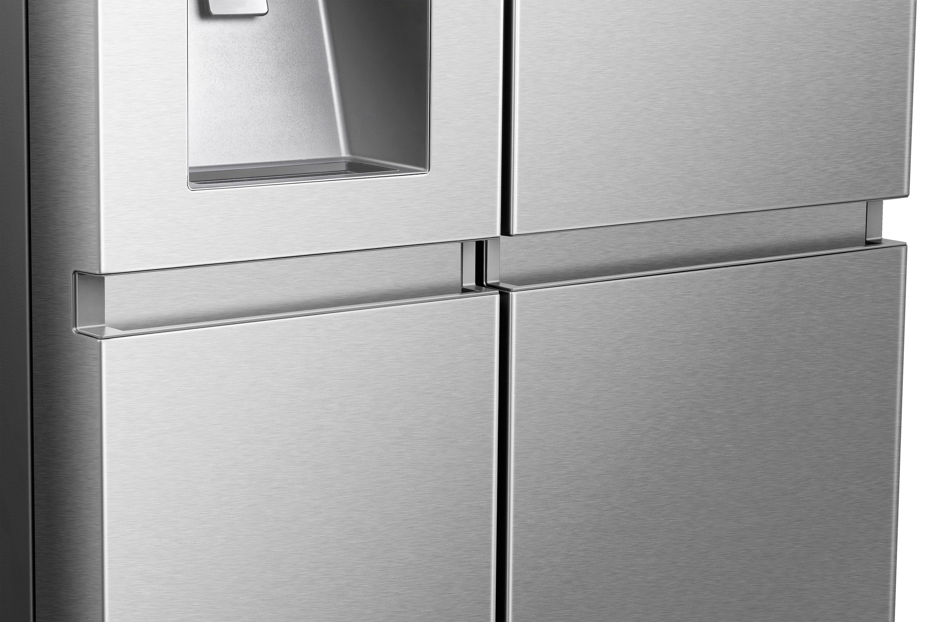 Hisense Side-by-Side RS818N4TIE, 179 cm hoch, 91 cm breit
