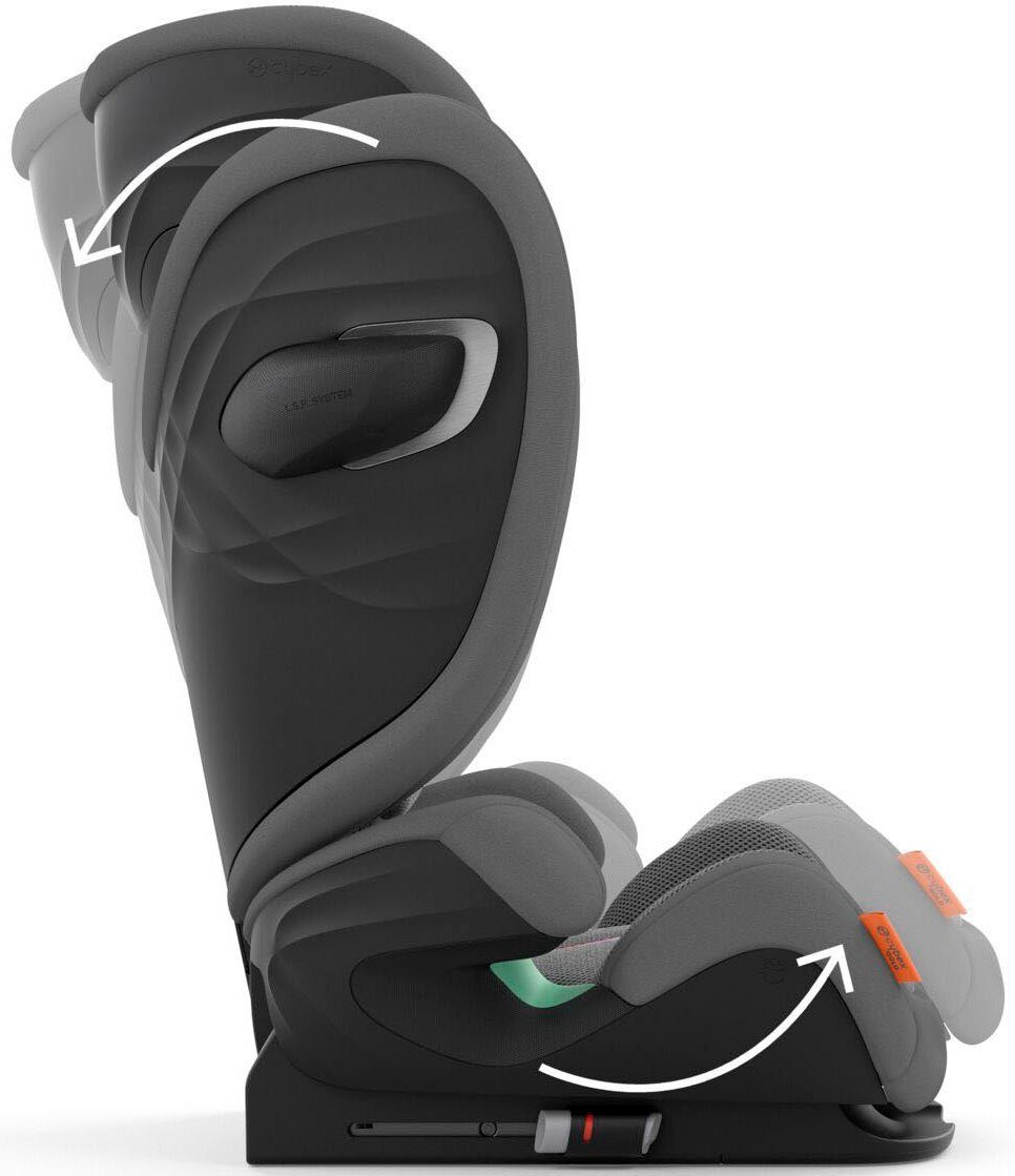 Cybex Autokindersitz Solution G i-Fix Plus, lava grey, ab: 3 Jahren, bis: 12 Jahren, ab: 15 kg, bis: 50 kg