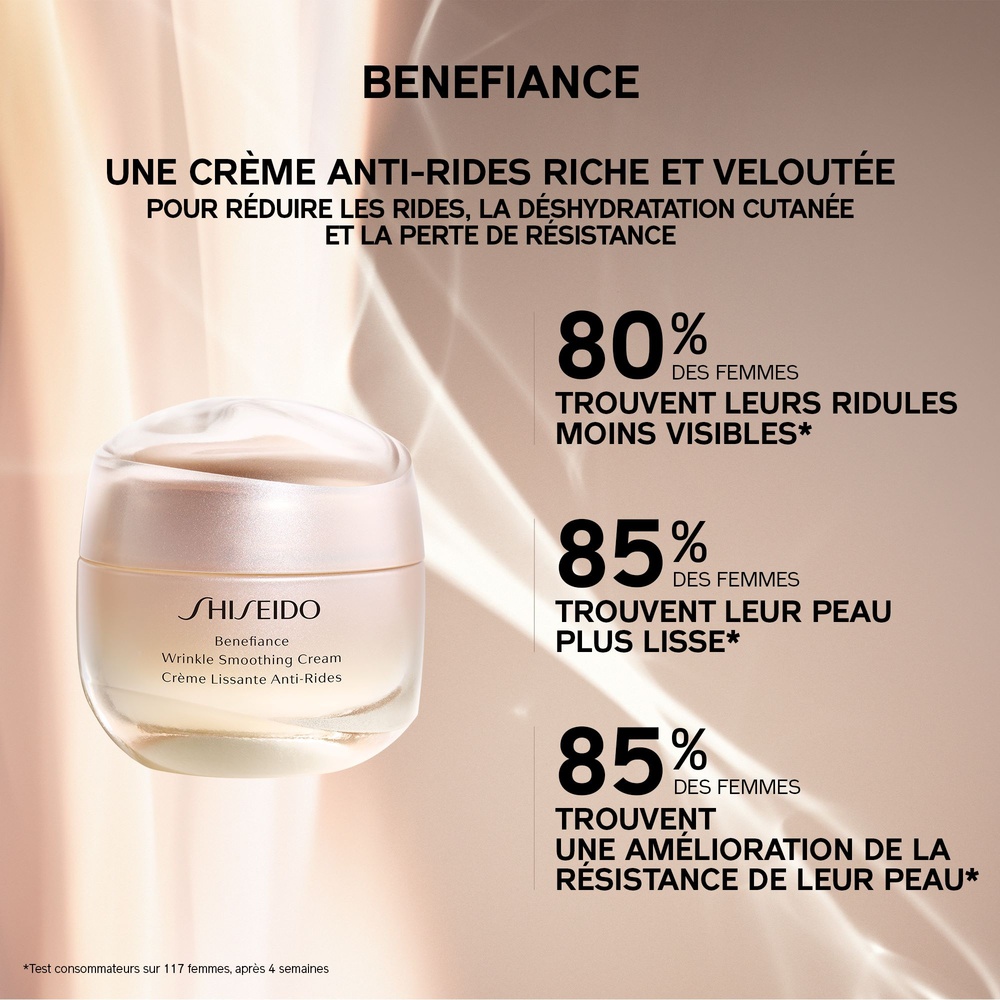 Shiseido BENEFIANCE CREME LISSANTE ANTI-RIDES pot