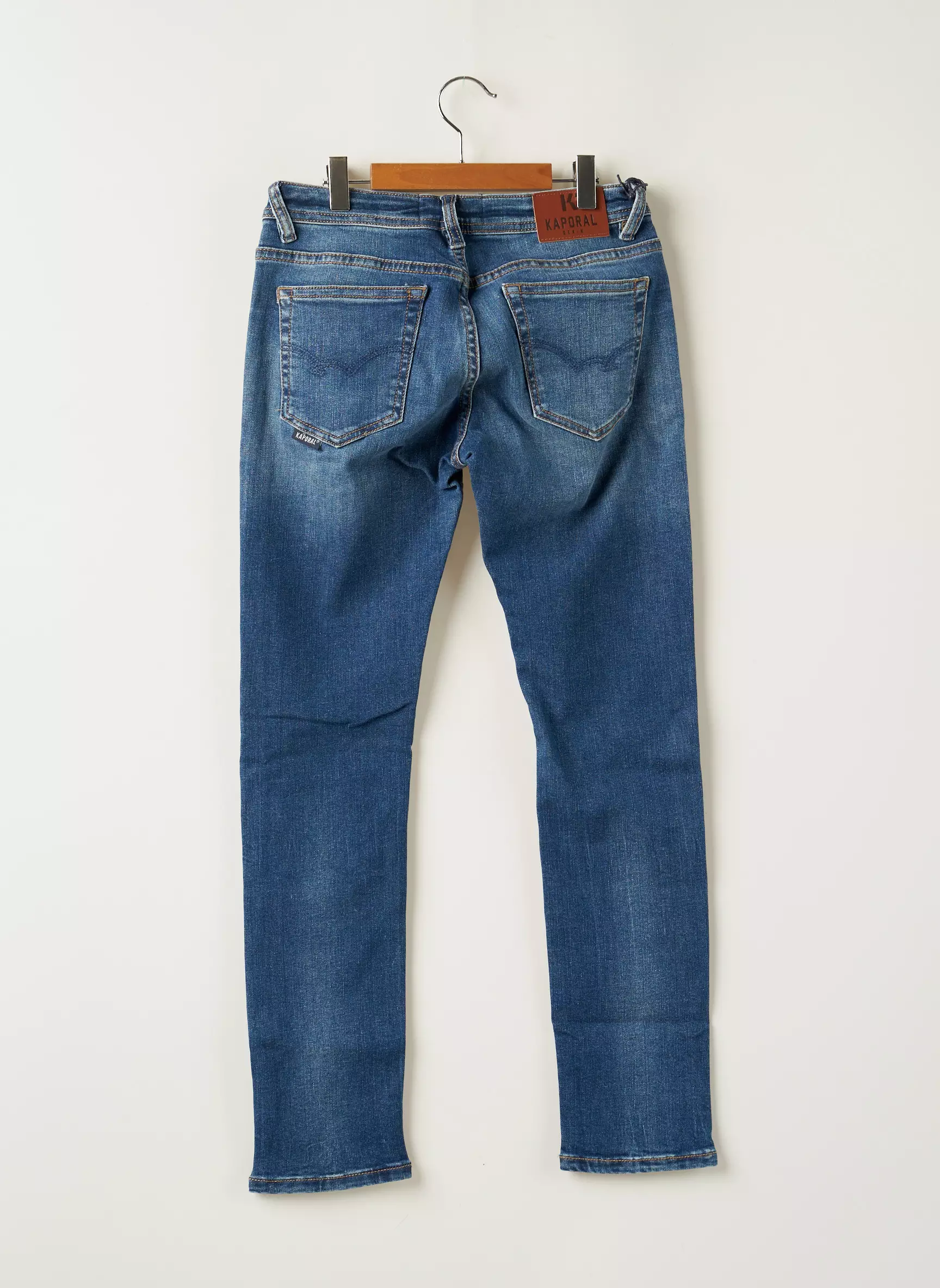 Kaporal Jeans Coupe Slim Garcon couleur bleu