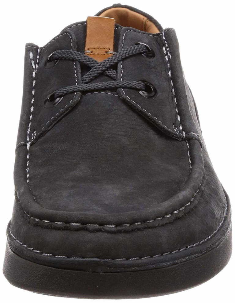 CLARKS Komfort Schnürer grau MENS