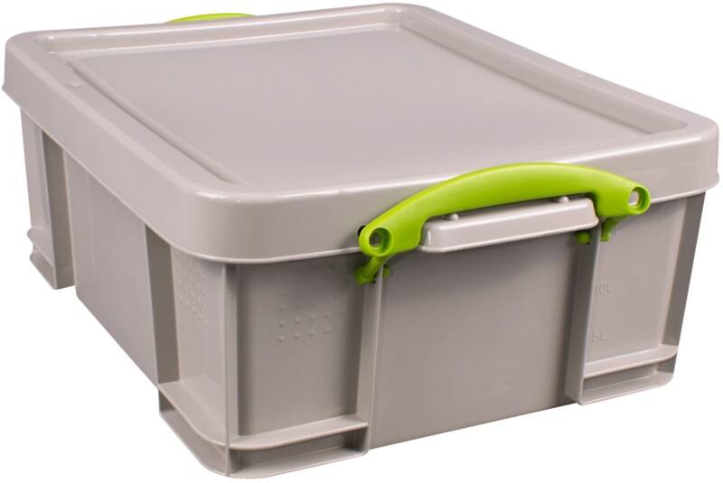 Really Useful Box Aufbewahrungsbox 18RDG 18 L Grau PP (Polypropylen) 39 x 48 x 20 cm