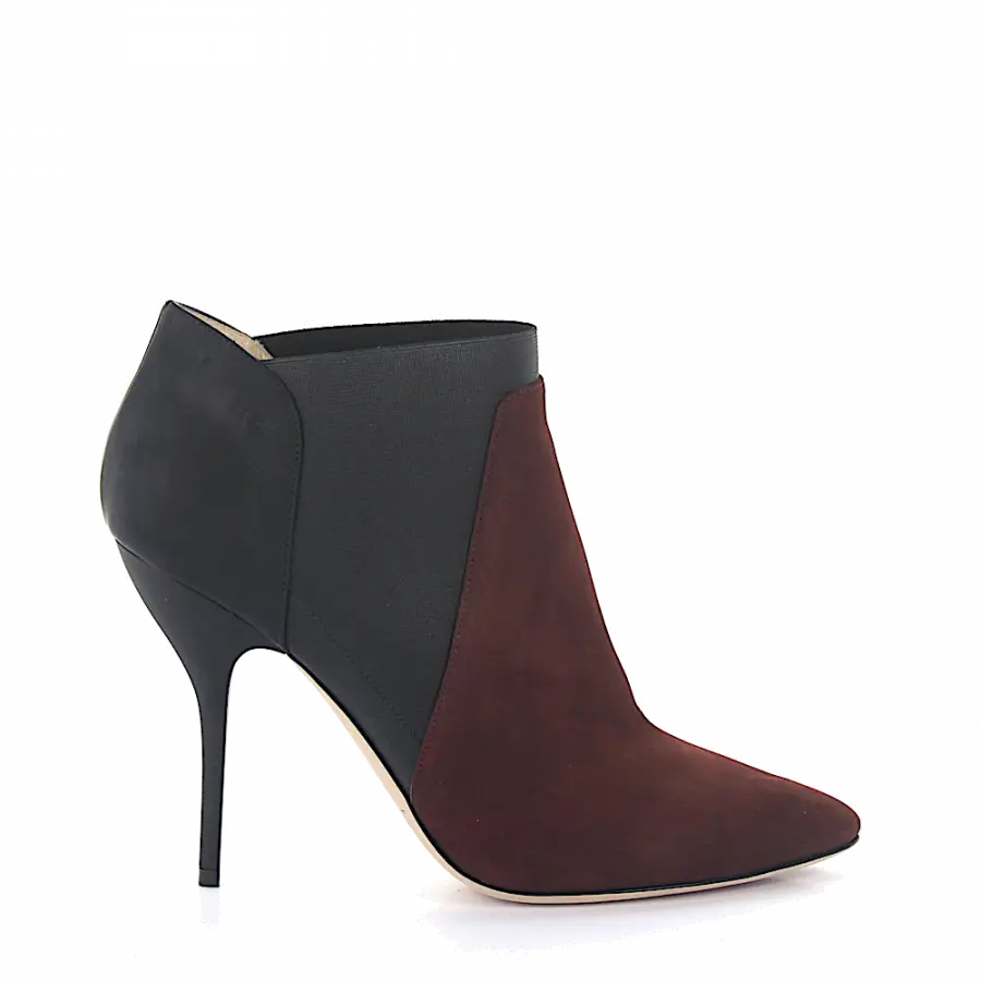 Jimmy Choo - Stiefeletten Deluxe Veloursleder - rot