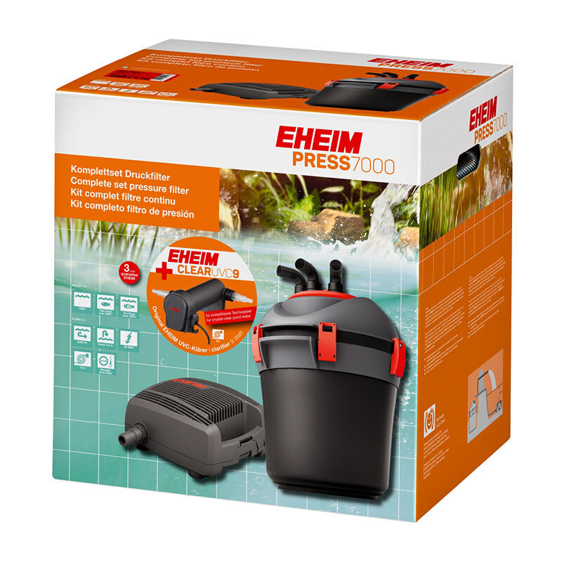EHEIM Pumpen & Filter EHEIM PRESS inkl. Clear-UVC 7000 inkl Clear-UVC 9
