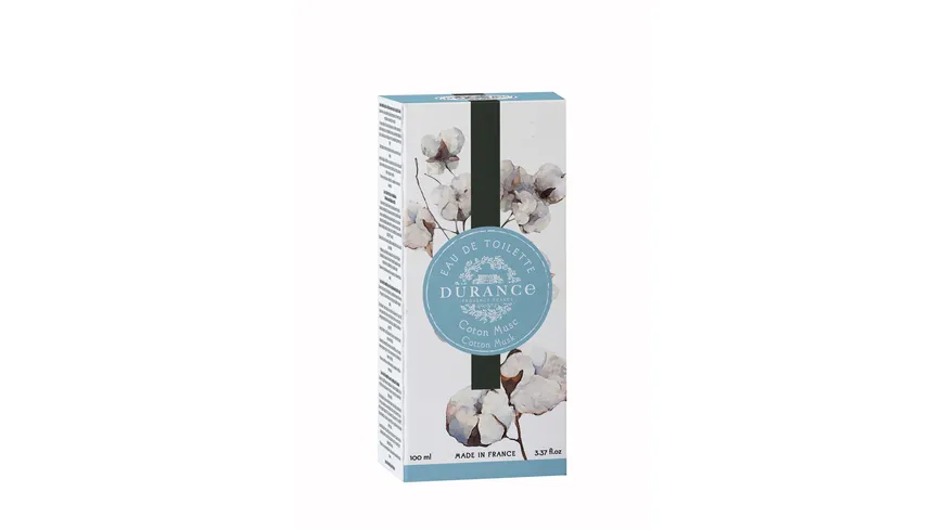DURANCE Les Eternelles EDT Baumwoll-Moschus 100 ml