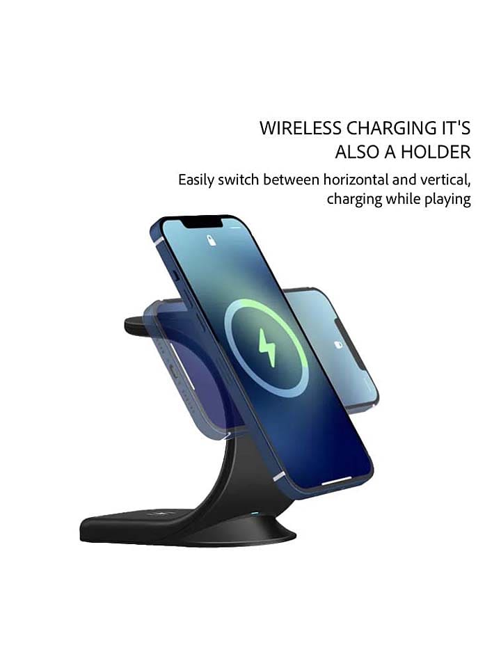 SWEET ACCESS 3in1-Ladestation in Schwarz günstig kaufen onesize